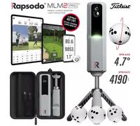 RAPSODO MLM2 PRO GOLF LAUNCH MONITOR SIMULATOR +ACCESSORY PACK & PRO-V1 BALLS