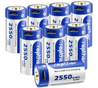 Rapthor Arlo Batteries Compatible with Arlo Wireless Security Camera VMC3030 VMS3130 VMS3330 VMS3430 VMK3200(8Pack)