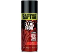 RAPTOR 1K Flameproof Flat Red Spray High Heat Resistant 1000°C RFLFR/AL