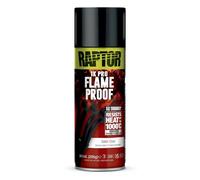 Raptor Flameproof, Fireproof, Heat Resistant up to 1000 °C, Thermal Paint Spray, Protection for Exhaust, Engine & Exhaust Manifolds from Rust, Quick Drying (Satin Clear / Satin Clear Varnish, 361 ml)