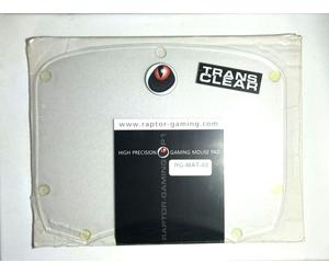 Raptor-Gaming P1 Trans Clear High Precision Non-Slip Gaming Mouse Pad (30x24cm)