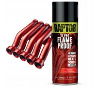 RAPTOR PAINT FOR EXHAUST MANIFOLDS RED MATT 1000°C HEAT RESISTANT