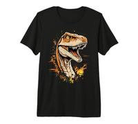 Raptor Velociraptor Dinosaur I Love Dinosaurs Dino Raptors Premium T-Shirt