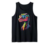Raptor Velociraptor Dinosaur I Love Dinosaurs Dino Raptors Tank Top