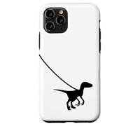 Raptor Velociraptor On A Leash - Dino Funny Cool Graphic Case for iPhone 11 Pro