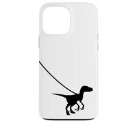 Raptor Velociraptor On A Leash - Dino Funny Cool Graphic Case for iPhone 13 Pro Max