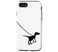 Raptor Velociraptor On A Leash - Dino Funny Cool Graphic Case for iPhone SE (2020) / 7/8
