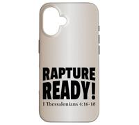Rapture Ready Jesus Is Coming Soon Prophetic Christian Case for iPhone 16