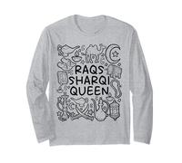 Raqs Sharqi Queen - Belly Dance Royalty Long Sleeve T-Shirt