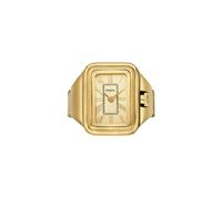 Raquel Two-Hand Gold-Tone Stainless Steel Watch Ring