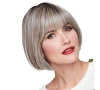 Raquel Welch Influence Elite Chin Length Wig Modern Side 100% Hand Tied Petite Average Cap SS19/23 Shaded Biscuit