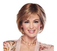 Raquel Welch Muse Lace Front & Monofilament Synthetic Wig in SS29/33 Iced Pumpkin Spice, Cap Size: Average, Length: Short