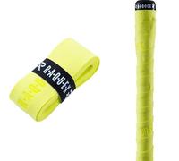 Raquex Chamois Hockey Stick Grip Tape - Hockey Chamois Grip - Super Grippy Shammy, Soft & Absorbent - Ice & Field Hockey Tape White or Yellow (Yellow, 1 Grip)