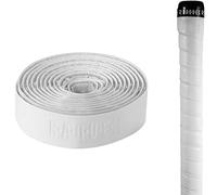 Raquex Cushion Hockey Stick Grip - Super-Grippy PU Material Hockey Grip, Over 2m Long, Soft and Absorbent, Minimises Vibrations. Self-Adhesive Backing, Extra-Long Length (White, 2 Grips)