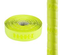 Raquex Cushion Hockey Stick Grip - Super-Grippy PU Material Hockey Grip, Over 2m Long, Soft and Absorbent, Minimises Vibrations. Self-Adhesive Backing, Extra-Long Length (Yellow, 2 Grips)