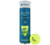 Raquex Elite Tennis Balls Tube of 4 - All Court Championship Tennis Balls, Professional & Tournament Play - ITF Specification Tennis Set of 4 Ball