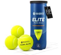 Raquex Elite Padel Balls - 3, 6, 9 or 120 Balls - Two Pressure/Speed Options - For All Court Surfaces - FIP Specification (Elite)