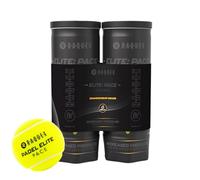Raquex Elite Padel Balls - 6 Ball Twin Pack. Two Speed Options - Standard Speed. Pace Padel Pro Balls for Faster Gameplay (Elite Pace)