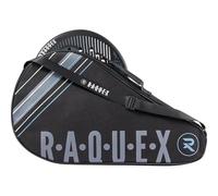Raquex Enigma Padel Racket Cover Bag for 1 Racquet - Black Padel Bag for Men and Women Padded Padel Racket Protector - The Perfect Padel Gift