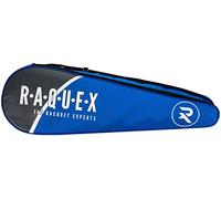 Raquex Racket Bag - for 1, 2 or 3 Squash or Badminton Racquets - Great British Design