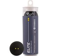 Raquex Squash Balls - 3 or 12 Balls - 4 x Speed Options: Elite Double Yellow Dot, Intermediate Yellow Dot, Beginner Red Dot Squash Balls, Junior Blue Dot (Double Yellow Dot)