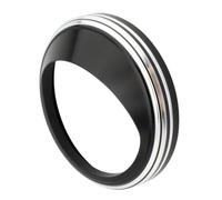 RAQXOLPB Bike dashboard trim panel Compatible With Softail For Springer For FXSTS 1988-2006 For Bad For Boy 1995 1996-1997 Motorcycle Front Speedometer Gauges Trim Frame Cover(Black+silver)