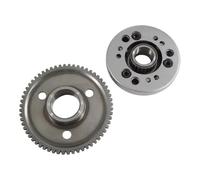 RAQXOLPB Compatible With Kymco For Cruiser 125 2003-2006 For Heroism 125 1995-1999 Starter Motor Way Clutch Bearing 28120-GFY6-305 28110-GFY6-C10 One Way Starter Clutch