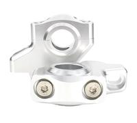 RAQXOLPB Motorcycle handlebar risers Compatible With For KLX250S 2006-2021 For KLX400SR 2003-2021 For KLX125/L 2009-2021 7/8" 22mm Handlebar Risers Extend Standard Bar Riser(Gloss Silver)