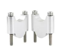 RAQXOLPB Motorcycle handlebar risers Compatible With Suzuki For Bandit GSF600 1995-2004 For Bandit For GSF650 2005-2016 7/8" 22mm Handlebar Riser CNC Billet Aluminum(Silver,30mm)