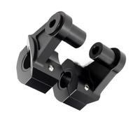 RAQXOLPB Motorcycle handlebar risers Compatible With Suzuki For DR 200 1986-1989 For DR 250 1982-1989 7/8" 22mm Handlebar Risers Motorcycle Handle Fat Bar Clamps Aluminum