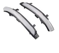 RAQXOLPB Side Marker Blinker Compatible With Skoda For Octavia 2009-2013 For Turn Signal Rearview Mirror Light Flasher Water Blinker Flash Lamp Indicator(White)