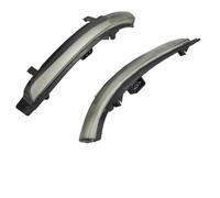 RAQXOLPB Side Marker Blinker Compatible With Skoda For Octavia 2009-2013 For Turn Signal Rearview Mirror Light Flasher Water Blinker Flash Lamp Indicator(Grey)