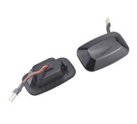 RAQXOLPB Side Marker Blinker Dynamic Flowing Water Turn Signal Lights Blinker Indicator Lamp Compatible With Toyota For Land For Cruiser 100 Series 1998-2007(Black)