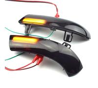 RAQXOLPB Side Marker Blinker Dynamic Turn Signal Blinker Flowing Water Blinker Flashing Light Compatible With VW For Golf For MK5 2003 2004 2005 2006 2007 2008(Yellow)