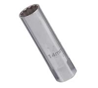 RAQXOLPB Spark Plug Spanner 12/14/16mm Auto Sparks Plugs Socket Wrench Shrapnel Shrapnel for Spark Plug Disassembly Automatic Repair Tool(14mm)