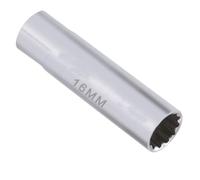 RAQXOLPB Spark Plug Spanner 16mm Sparks Plugs Spanner Socket Wrench 3/8 Magnetic 12 Angle Thin for Wall for Spark Plug Removal Auto Repair Tool