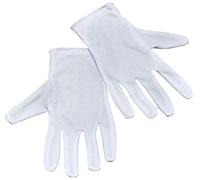 RARA® Santa White Gloves - Adult Christmas Xmas Santa Claus, Elf, Party Gifts - Polyester, Cotton - Unisex Adults - White