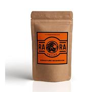 RARA SIGNATURE Mushroom Coffee (100g / 40 servings) - Instant Full Roast Arabica Coffee with 1000mg Lion's Mane