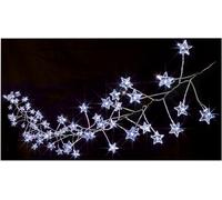 Raraion - 160 Multi Action White Pin Wire Star Cluster Micro Brights with Timer