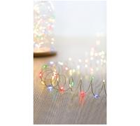 Raraion - 50 LED Multi Action Multicoloured Micro Bright Christmas Lights