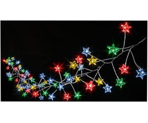 Raraion 80 Multi Action Multi Colour Pin Wire Star Cluster Micro Brights Timer