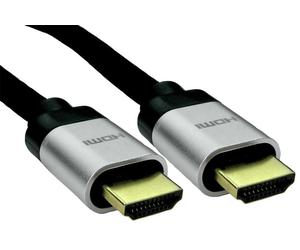 RARAION Premium High Speed 8K HDMI 2.1 Lead with Ethernet Silver 2m