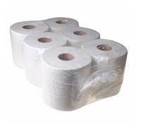 Raraion White Centrefeed Towel, 2-Ply, 6-Pack