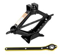 Rarapop Car Jack Kit, Scissor Jack for 2 Ton (4409 lbs) with Ratchet Wrench, Lift Jacks Tool for Tire Changing Repair with Labor-Saving Handle, Portable Emergency Tool for Car SUV