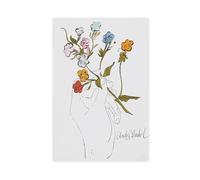 Rare Artistic Floral Posters Canvas Poster Wall Art Print Picture Paintings 08x12inch(20x30cm)