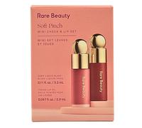 Rare Beauty Soft Pinch Mini Cheek & Lip Set, Worth Rose Blush & Beloved Burgundy Lip Oil, 3.2ml/2ml