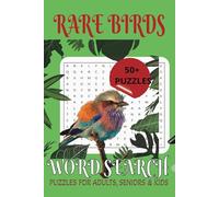 Rare Birds Word Search: Word Searches with Easy to Read Print about TOPIC1, TOPIC2, TOPIC3 & More | 6x9 inches, 110 pages | 50+ Puzzles... Gift for Vacations, Holidays and Free Times