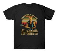 Rare Darmok and Jalad at Tanagra September 1991 Vintage Mens T-Shirt Black XL
