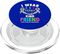 Rare Disease Day 2026 Shirt - I Wear Zebra For My Friend PopSockets PopGrip for MagSafe