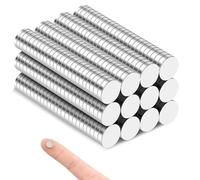 Rare Earth Neodymium Magnets - 250 Pack, 8x2mm, Whiteboard, Kitchen Cabinet Magnets for Crafts